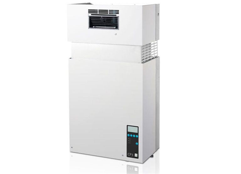 Humidificador por vapor Condair CP3 con unidad de ventilación